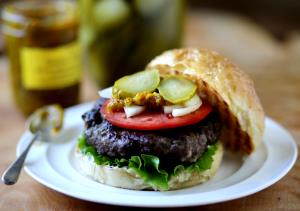 1 Medium Patty (4 Oz, Raw, 4 Patties Per Lb) (yield After Cooking) Cooked Bison