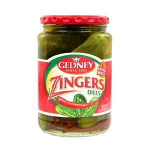 1 medium pickle (28 g) Zinger Dills