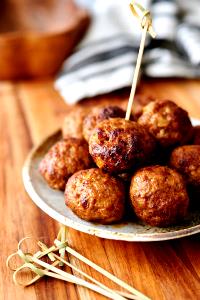 1 Medium Pork Meatballs
