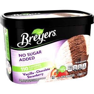 1 Medium Scoop/dip No Sugar Added Fat Free Ice Cream (Flavors Other Than Chocolate)
