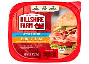 1 Medium Slice (approx 4-1/2" X 2-1/2" X 1/4") Low Sodium Smoked or Cured Ham (Lean and Fat Eaten)