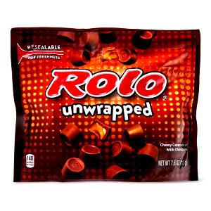 1 Midgee Roll (.23 Oz) Chocolate Flavored Caramel Roll