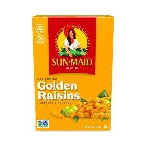 1 mini box (42.5 g) California Golden Seedless Raisins