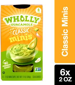 1 mini cup (2 oz) Mild Guacamole Mini Cups