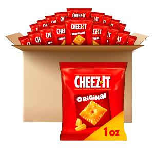 1 mini pouch (21 g) Light Cheese Snack Crackers (Mini Pouch)