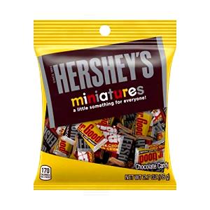 1 Miniature Bar (.5 Oz) Milk Chocolate Candy with Cereal