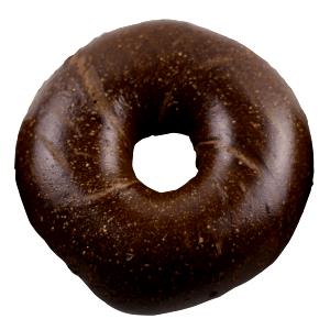 1 Miniature Pumpernickel Bagel