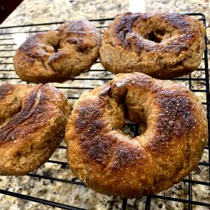 1 Miniature Toasted Multigrain Bagel