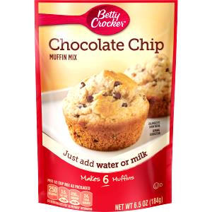 1 muffin (1 oz) Chocolate Chip Muffin Mix - Simply Add Water