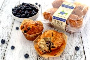 1 muffin (100 g) Blueberry Muffin