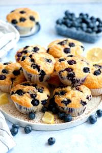 1 muffin (113 g) Blueberry Muffin with Yogurt & Honey