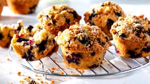 1 muffin (113 g) Blueberry Streusel Muffin