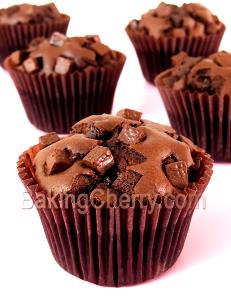 1 muffin (167 g) Double Chocolate Muffins