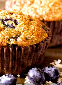 1 muffin (2 oz) Low Fat Blueberry Bran Muffins
