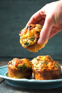 1 muffin (234 g) Quiche Muffin