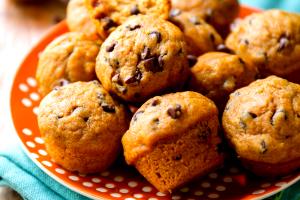 1 muffin (25 g) Pumpkin Chocolate Chip Mini Muffins