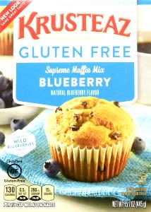 1 muffin (41 g) Fat Free Wild Blueberry Supreme Muffin Mix