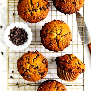 1 muffin (57 g) Banana Chocolate Chip Muffins