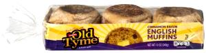 1 muffin (57 g) Cinnamon Raisin English Muffin