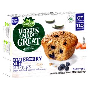 1 muffin (57 g) Veggies Made Great Blueberry Oat Muffins