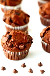 1 muffin (66 g) Double Chocolate Muffins with Chocolate Chips