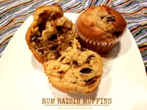 1 muffin (76 g) Rum Raisin Muffin