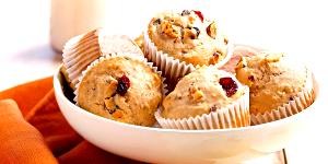 1 muffin (78 g) Cranberry Walnut Whole Grain Muffin