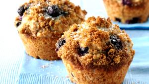 1 muffin (85 g) Whole Wheat Blueberry Muffins