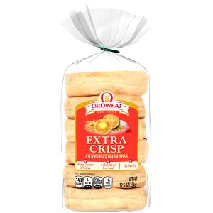 1 Muffin Bread, Extra Crisp English Muffin