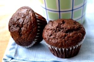 1 muffin Double Chocolate Chip Muffin