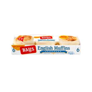 1 Muffin English Muffins (Includes Sourdough, Without Calcium Propionate, Enriched)