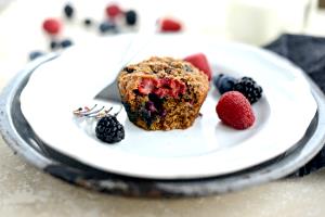 1 muffin Fruit Medley Bran Muffin