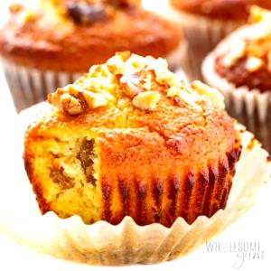 1 Muffin Muffin, Banana Nut, Low Carb
