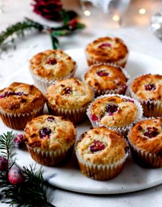 1 Muffin Muffin, Orange Cranberry, Low Carb