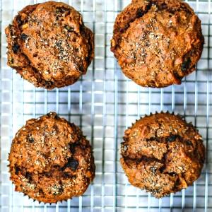 1 Muffin Toasted Wheat or Cracked Wheat English Muffin with Raisins