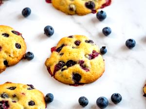 1 muffin topper Blueberry Muffin Topper