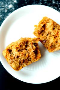 1 Muffin Wheat Carrot Muffin