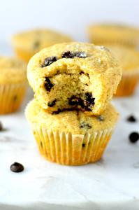 1 Muffin Whole Wheat Chocolate Chip Muffin