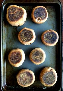 1 Muffin Whole Wheat English Muffin with Raisins