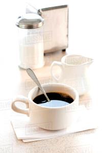 1 Mug (8 Fl Oz) Coffee with Milk and Sugar