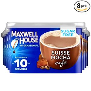 1 Mug (8 Fl Oz) Instant Coffee and Cocoa (Mocha) with Whitener and Low Calorie Sweetener (made From Powdered Mix)
