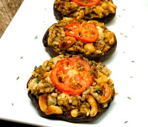 1 mushroom (142 g) Stuffed Portabella Mushrooms (142g)