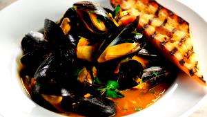 1 Mussel Steamed or Poached Mussels
