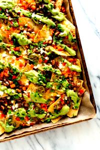 1 Nacho Meatless Nachos with Cheese