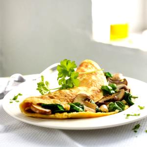 1 omelet (185 g) Mushroom & Cheese Omelet