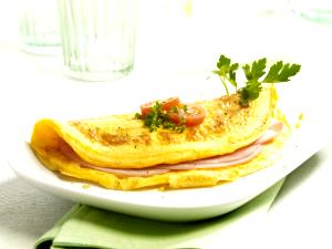 1 omelet (250 g) Ham & Cheese Omelet