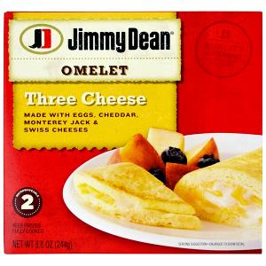 1 omelet (3.6 oz) Delights Three Cheese Omelet