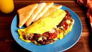 1 omelet Cheesesteak Omelet