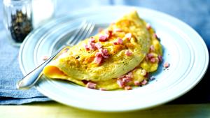 1 omelet Ham & Gruyere Omelet