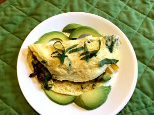 1 omelette (336 g) Mardi Gras Omelette